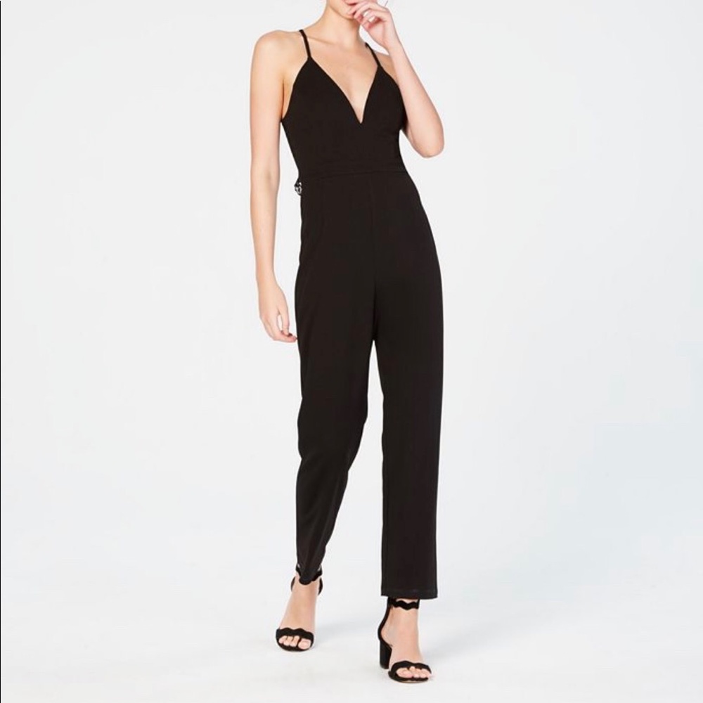Emerald Sundae Black Jumpsuit